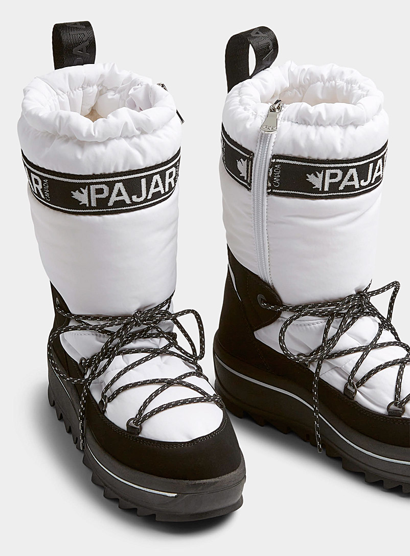 Pajar Canada Assorted white  Galaxy High winter boots Women for error