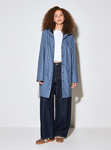 Long raincoat