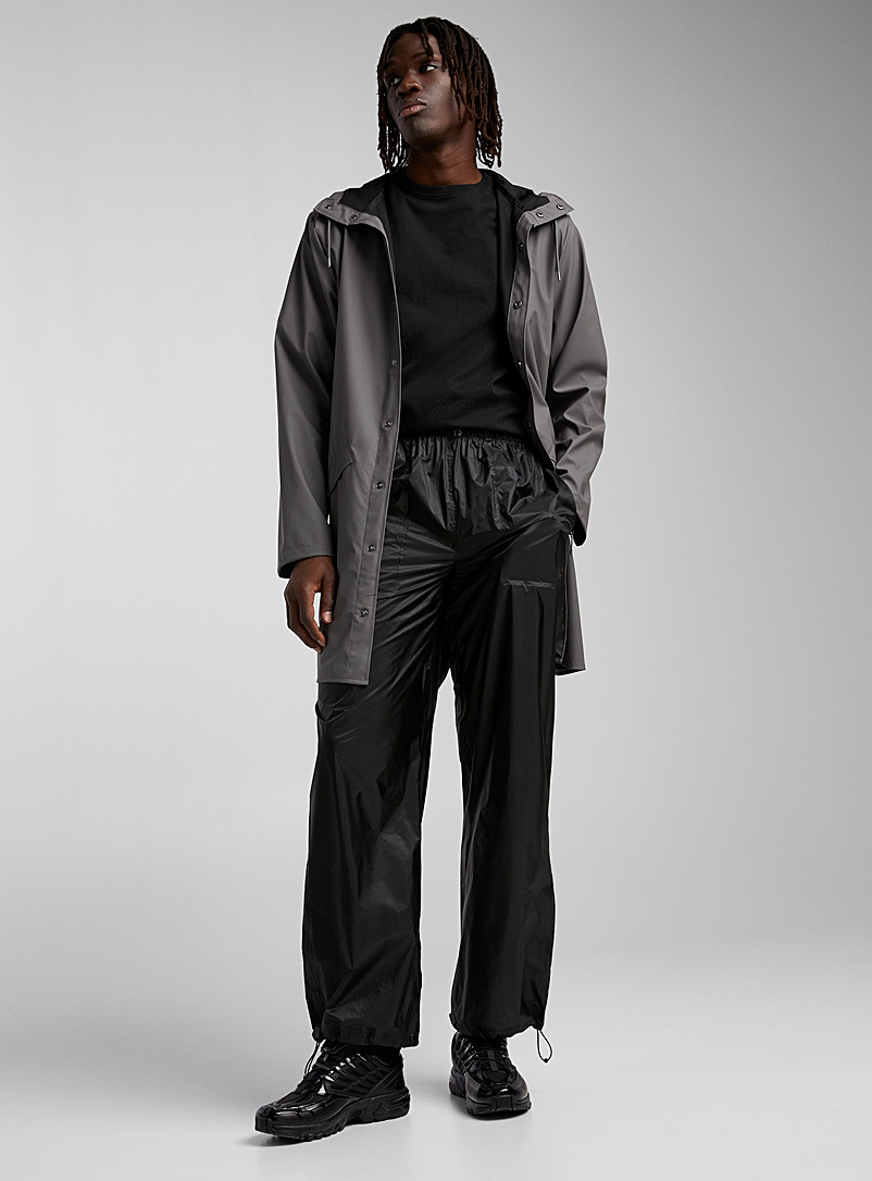 Rains: Le pantalon nylon Norton Noir pour homme