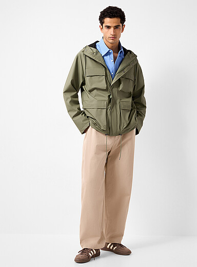 Utility-pocket raincoat | Rains | Shop Men's Raincoats & Windbreakers ...