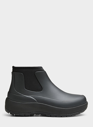 Rains: La botte en caoutchouc Dry Homme Noir pour homme