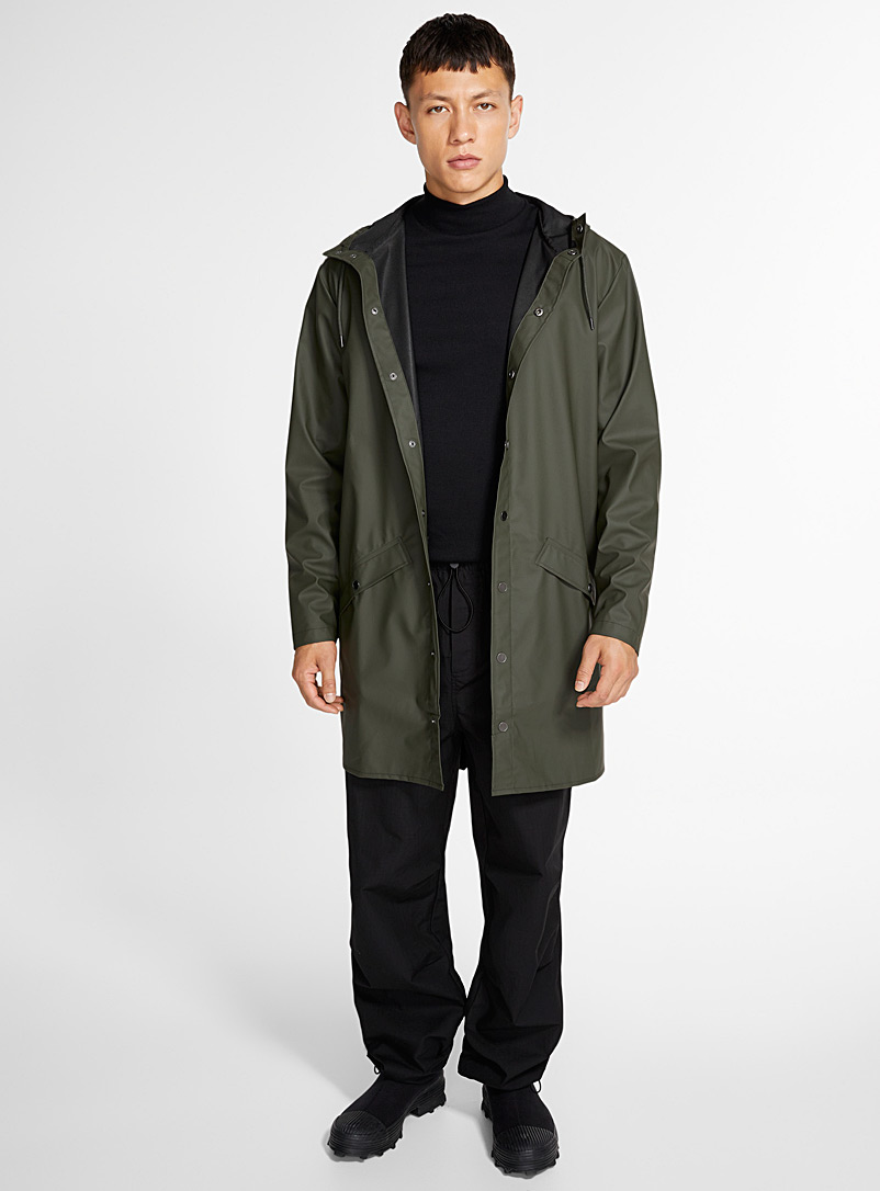 Long minimalist raincoat product image 2