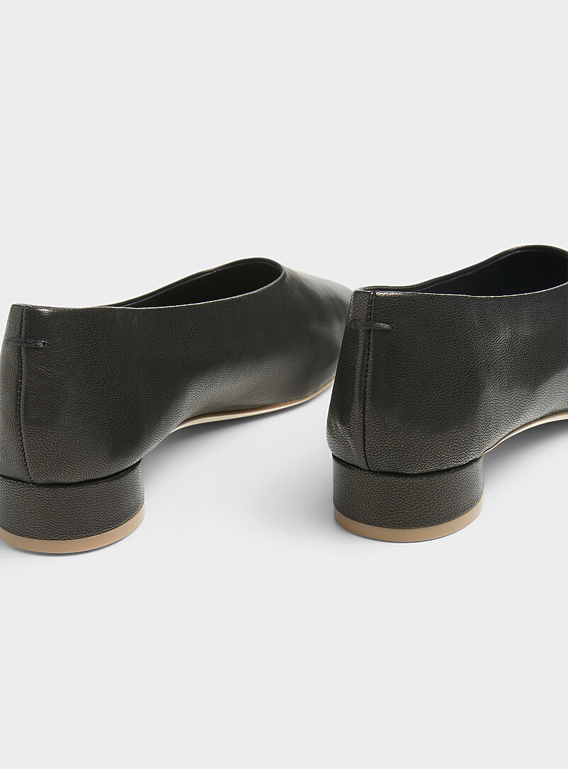 Ballerines Jeffrey Campbell Bleues à Pointes Argent - Cuir, Taille 6 US, Neuves Sans Emballage
