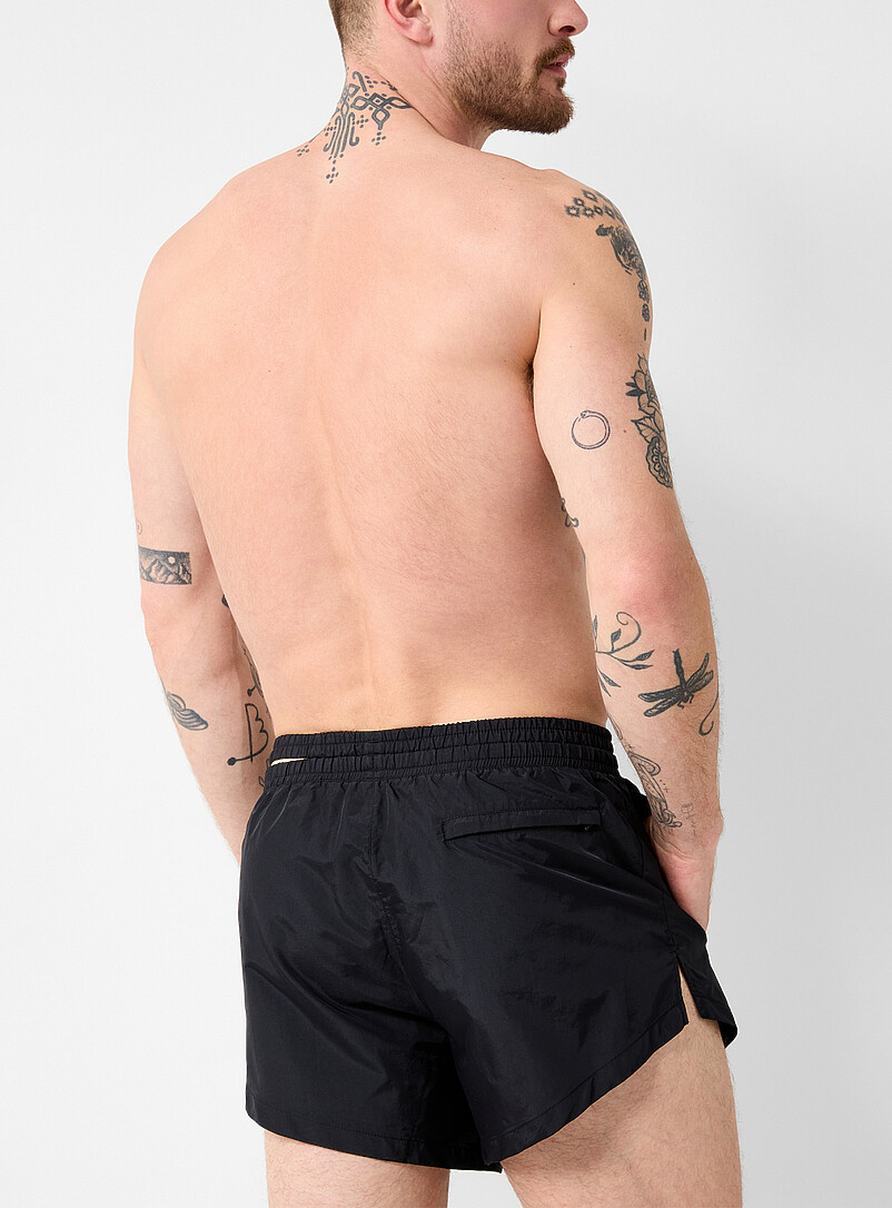Asymetrical opening swim short product image 3