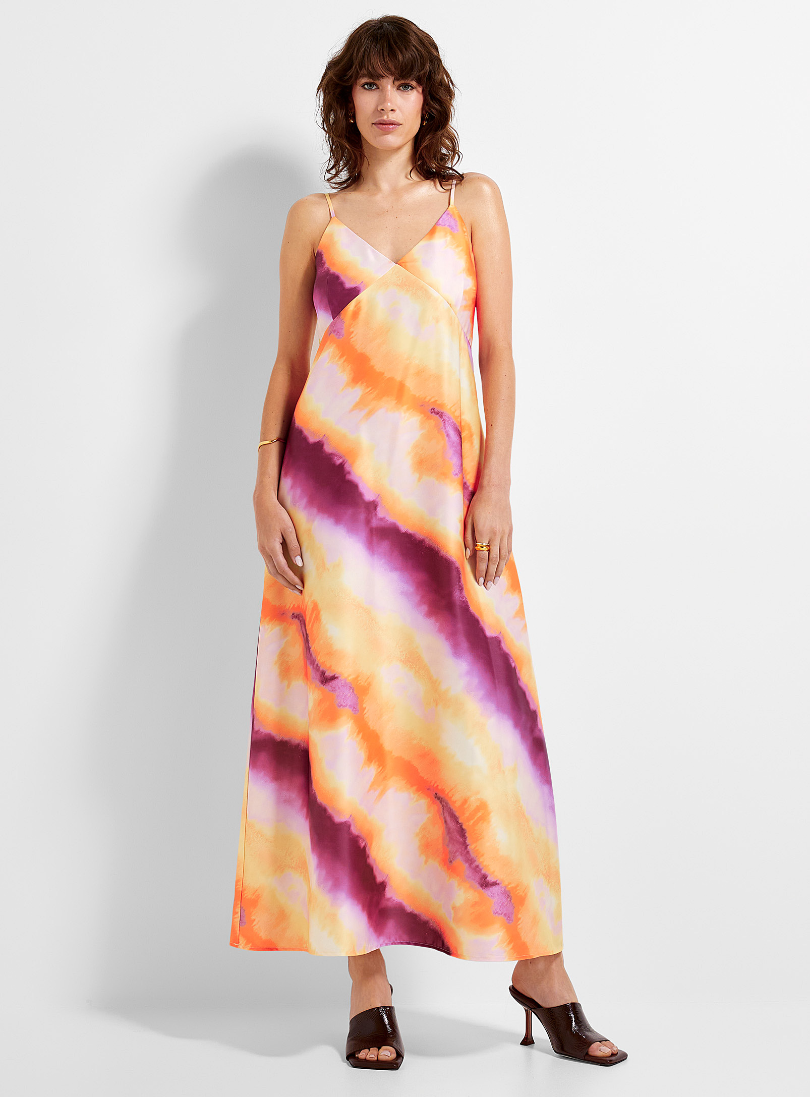 Y.a.s. Sunset Slip Dress In Assorted
