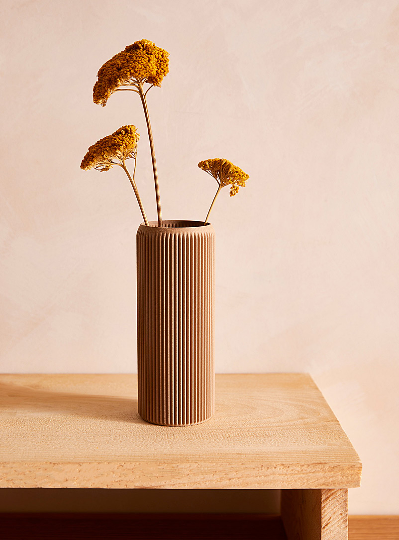 La Fabrique Nordique Assorted Geometric fluted vase