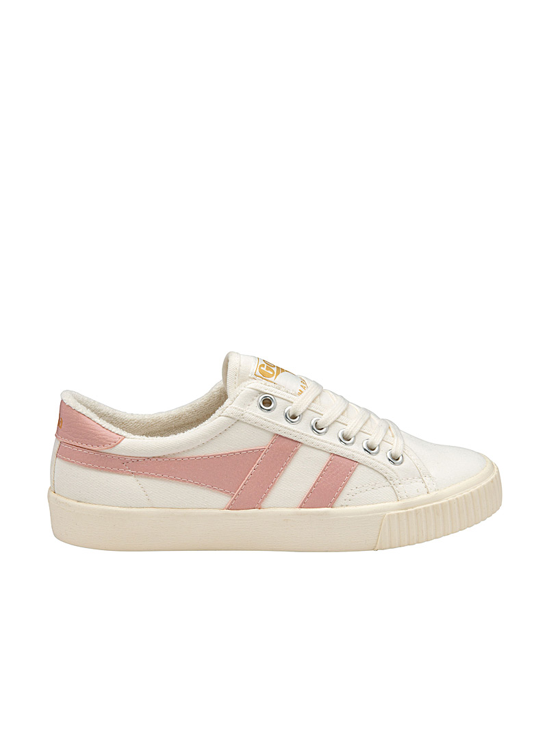 Gola Pink and white Mark Cox classic tennis shoes Women for error