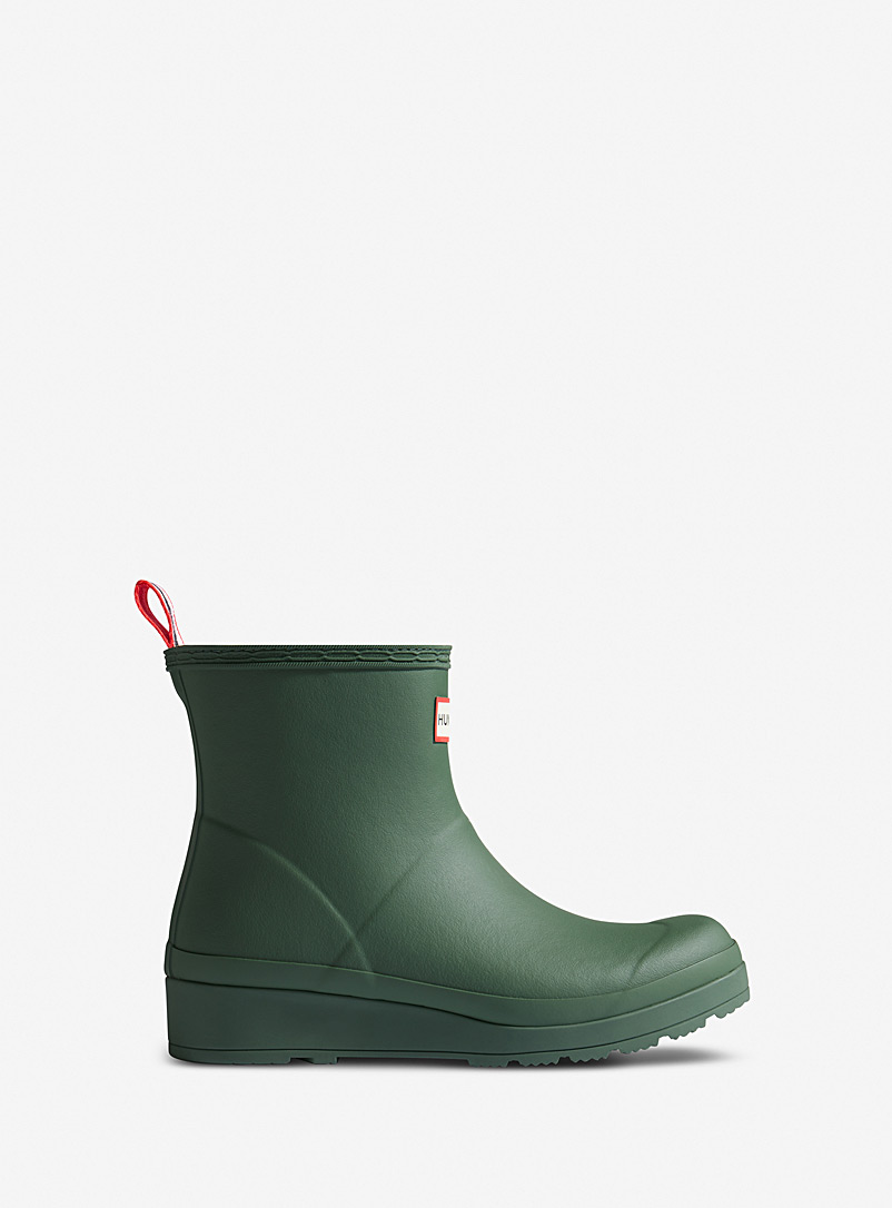 Hunter Pine/Bottle Green Play insulated short rain boot Women for error