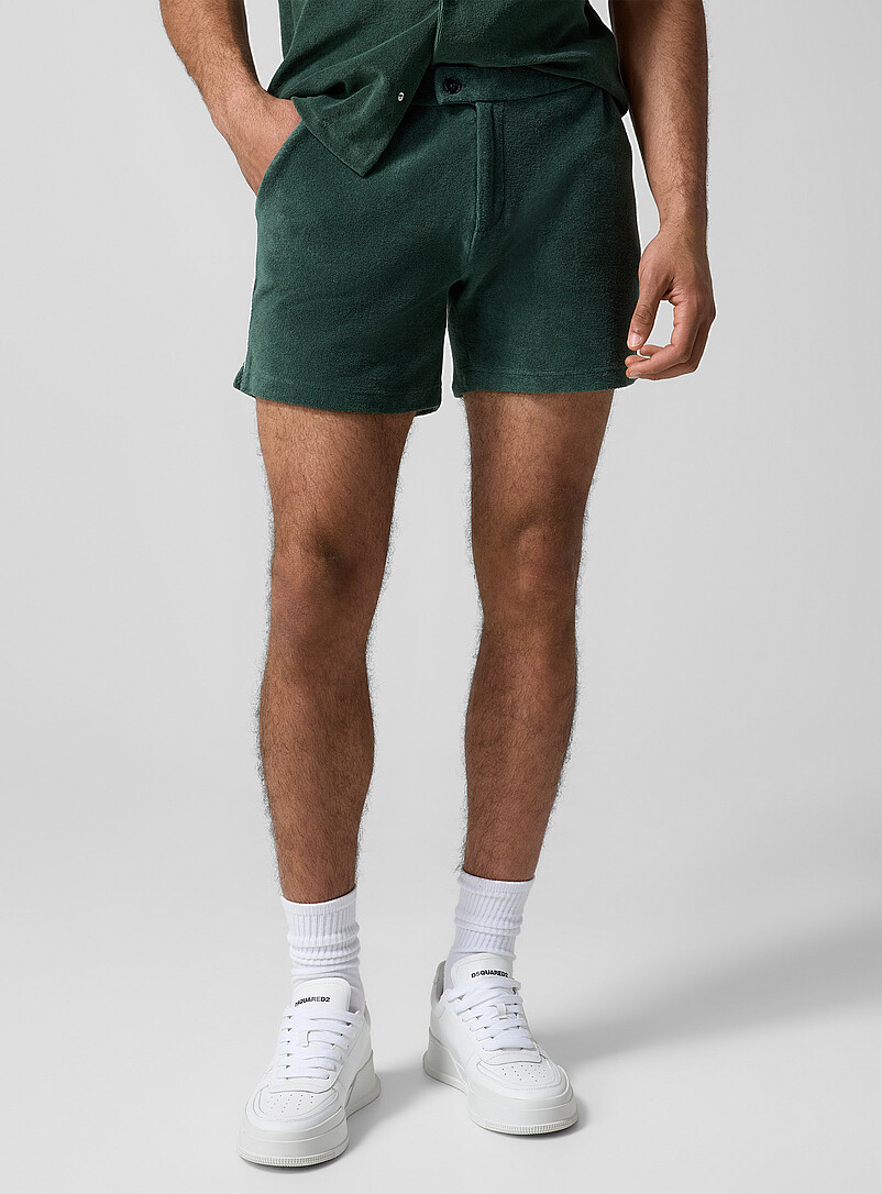 Terry cotton tennis short product image 2