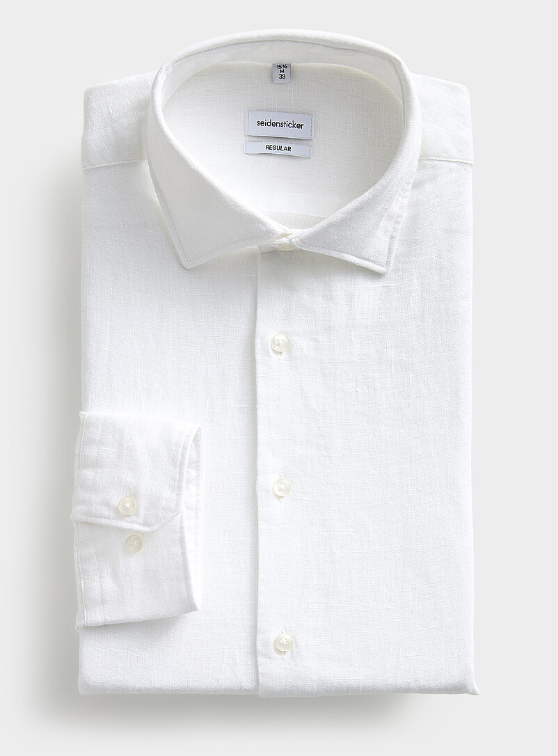 Pure Linen Shirt Regular Fit
