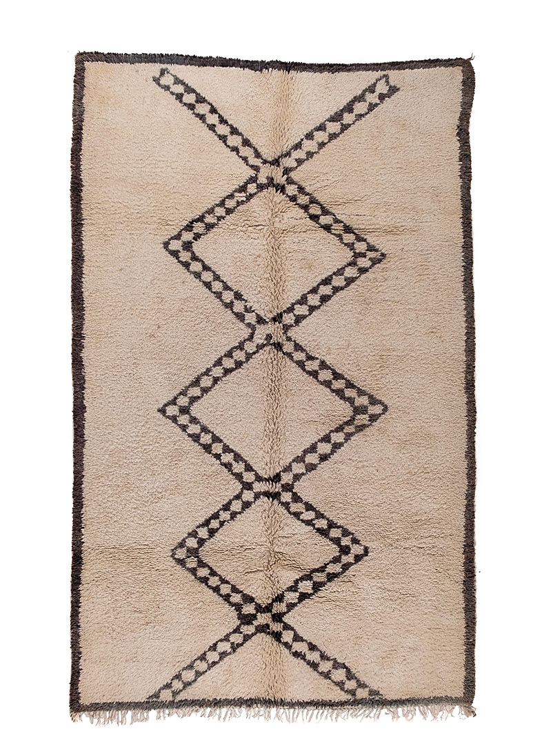 Boho Lab Assorted beige Antique geometry rug 175 x 280 cm Single original