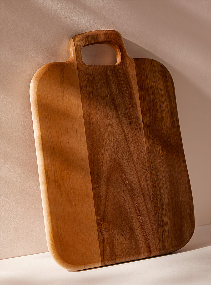 Simons Maison: La planche à découper rectangulaire bois d'acacia Assorti