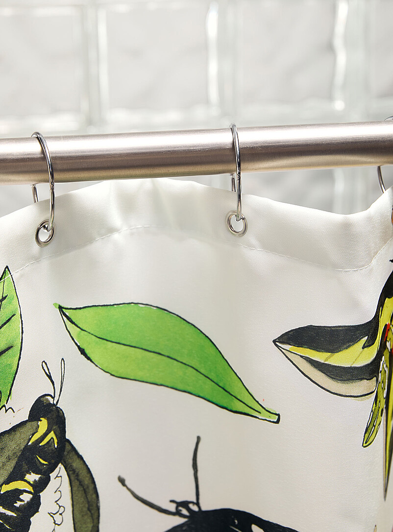 Costume de bain Assorted &Eacute;t&eacute; au Qu&eacute;bec shower curtain <b>In collaboration with artists Agathe BB and Fr&eacute;d&eacute;ric Lavoie</b>