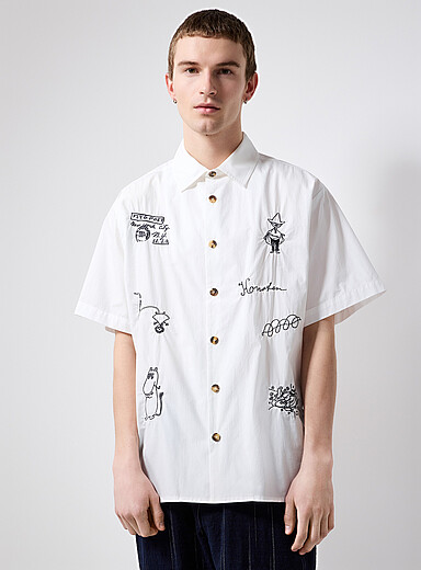 La chemise broderie Moomin