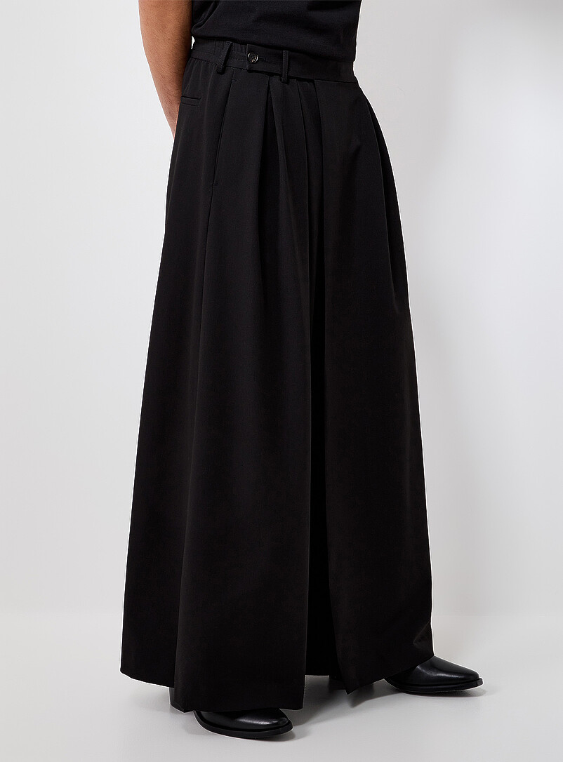 Black ultra-loose palazzo pant | Rue de Tokyo | | Simons