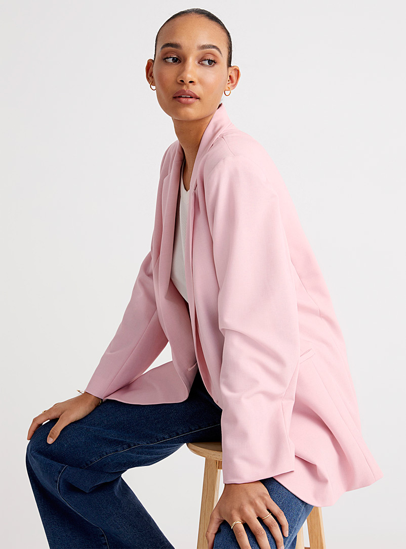 InWear Pink Naxa soft pink oversized blazer for error