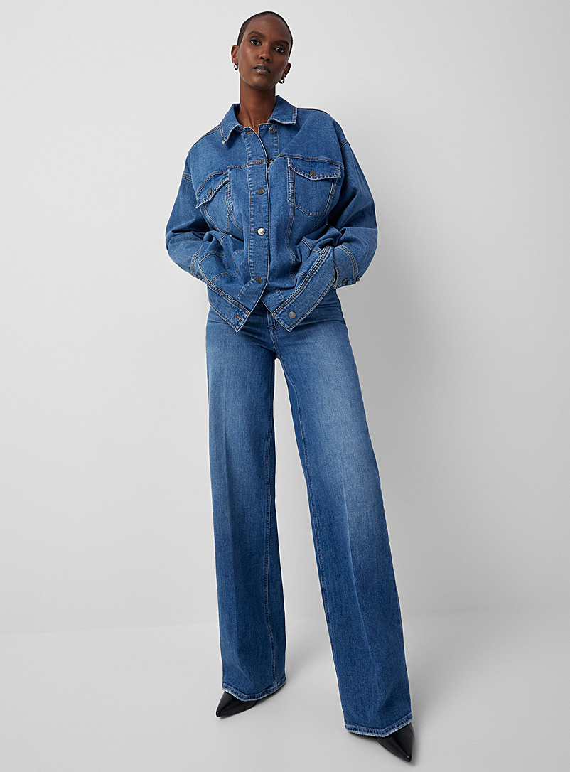 InWear: La veste en jean surdimensionnée Tonia Bleu pour 