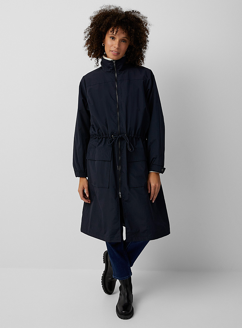 Camma long cargo pockets nylon jacket | Saint Tropez | Women's Coats ...