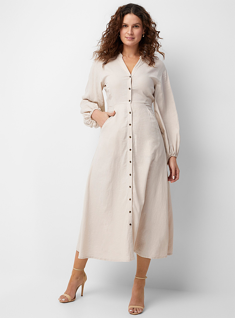 Simons Ruffle Robe Nouveautés Robes pour Femme | Simons Canada