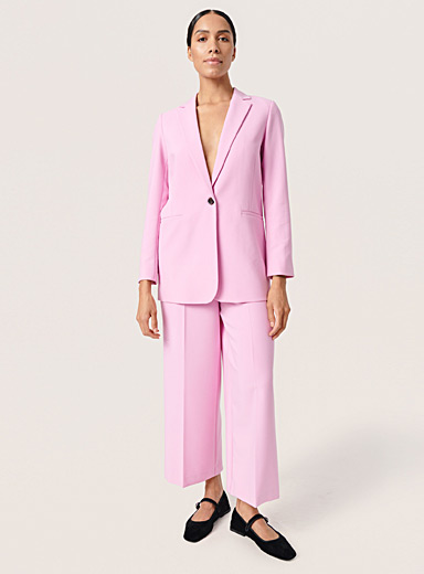 Corinne long single-button blazer | Soaked in Luxury | Women's Blazers ...