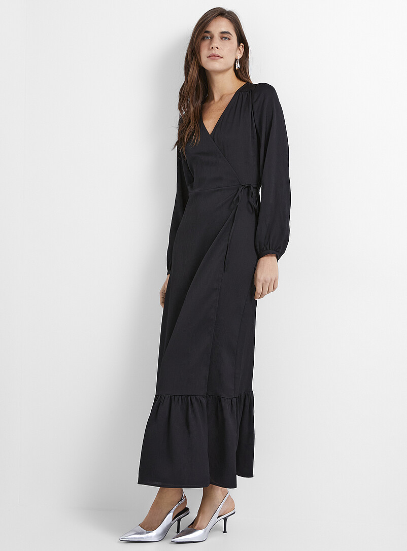 Simons Ruffle Robe Robes longues et Robes maxi pour Femme | Simons Canada