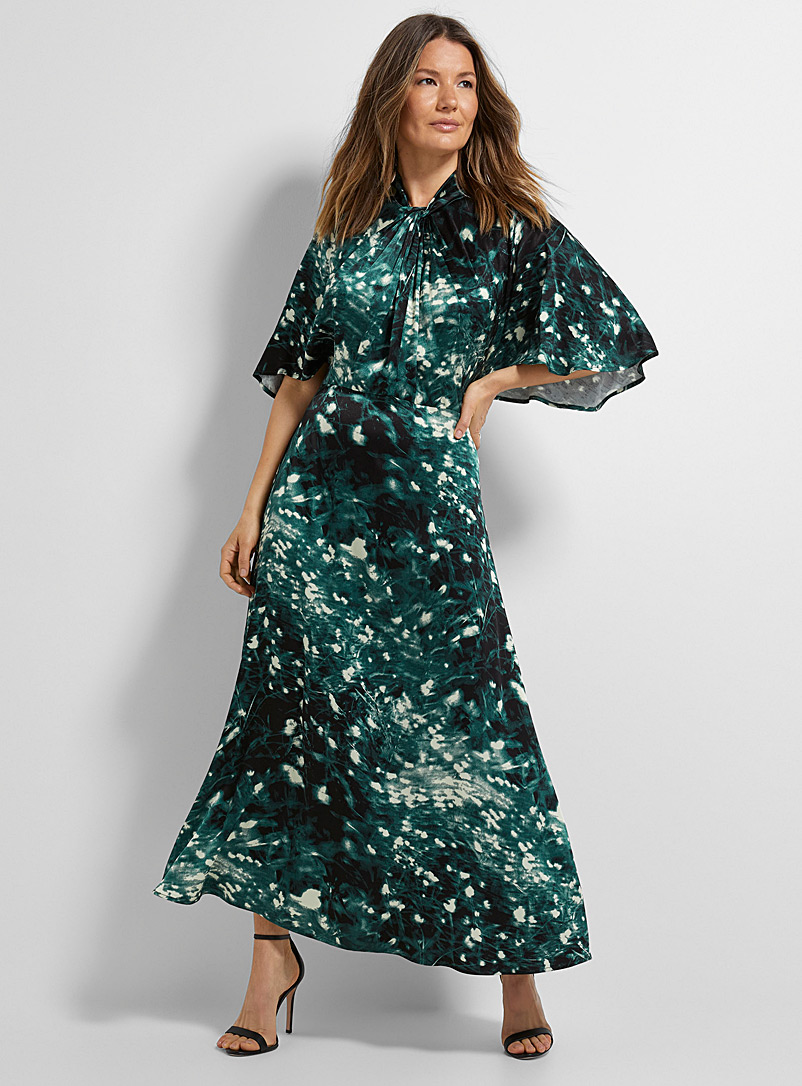 Simons Ruffle Robe Robes longues et Robes maxi pour Femme | Simons Canada