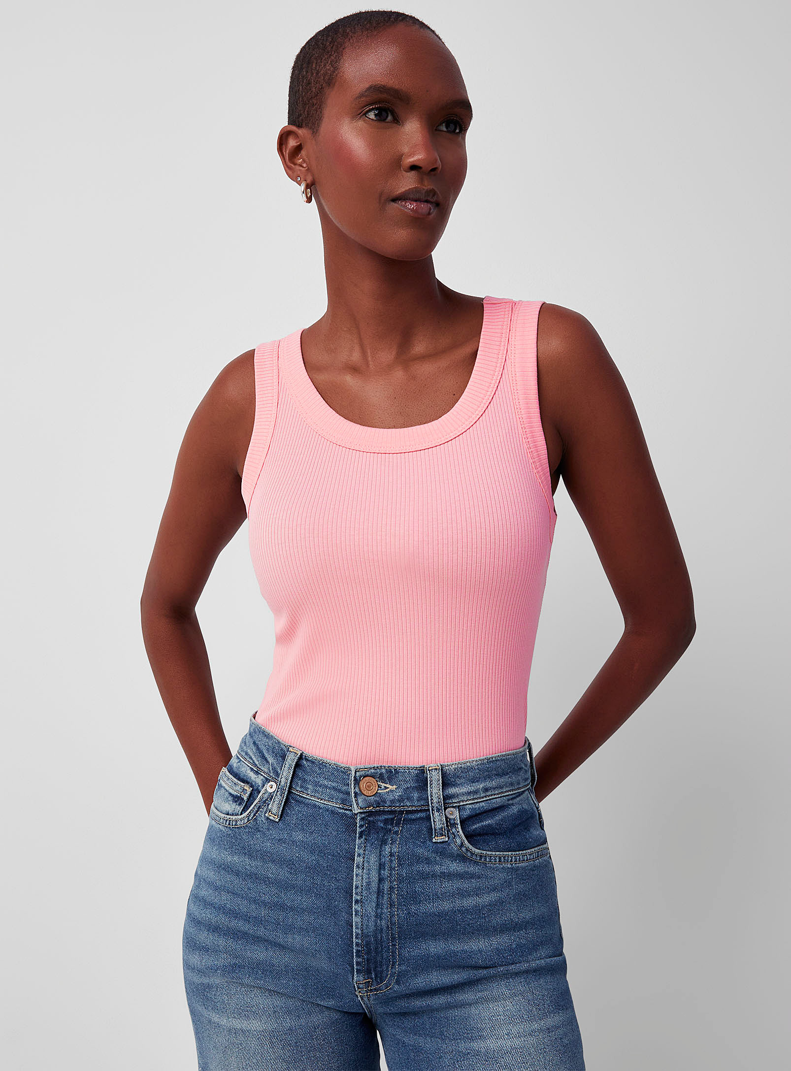 InWear - Dagna fitted ribbed Tank Top
