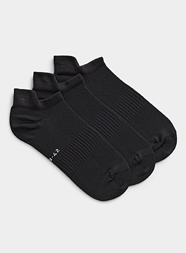 Piqu&eacute; knit multisport sock Set of 3