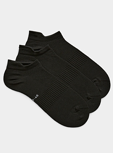 Les chaussettes multisport tricot piqu&eacute; Ensemble de 3