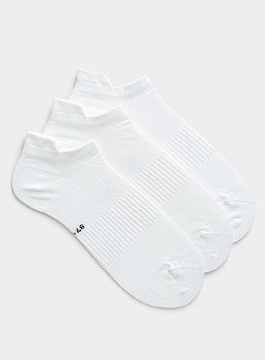 Les chaussettes multisport tricot piqu&eacute; Ensemble de 3
