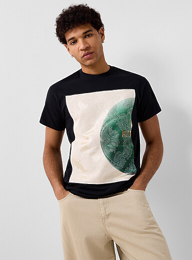 Le t-shirt appliqu&eacute; logo Rolex