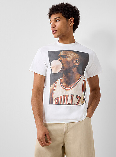 Michael Jordan print T-shirt