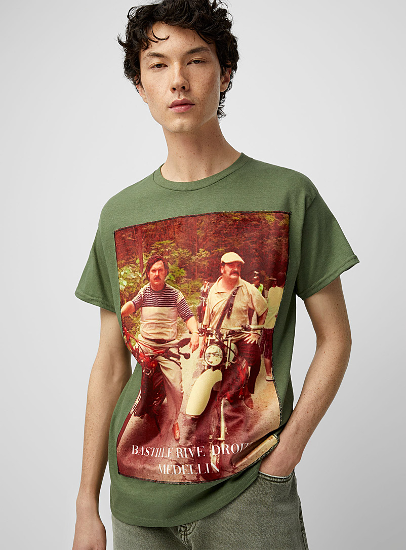 Medellin T-shirt | Bastille | Shop Men's Printed Patterned Online |