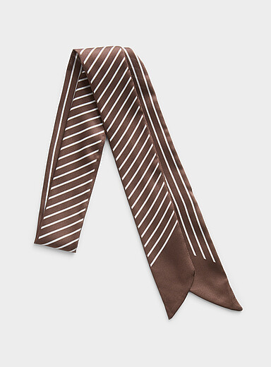Fluid tie scarf <b>Imported from Seoul</b>