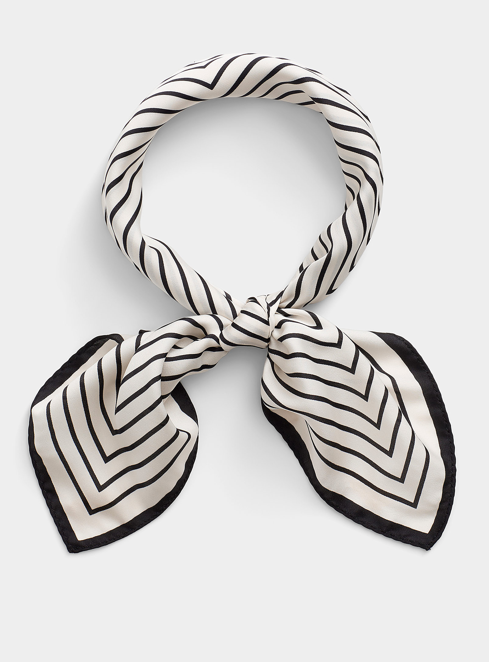 Simons - Women's Concentric squares scarf
