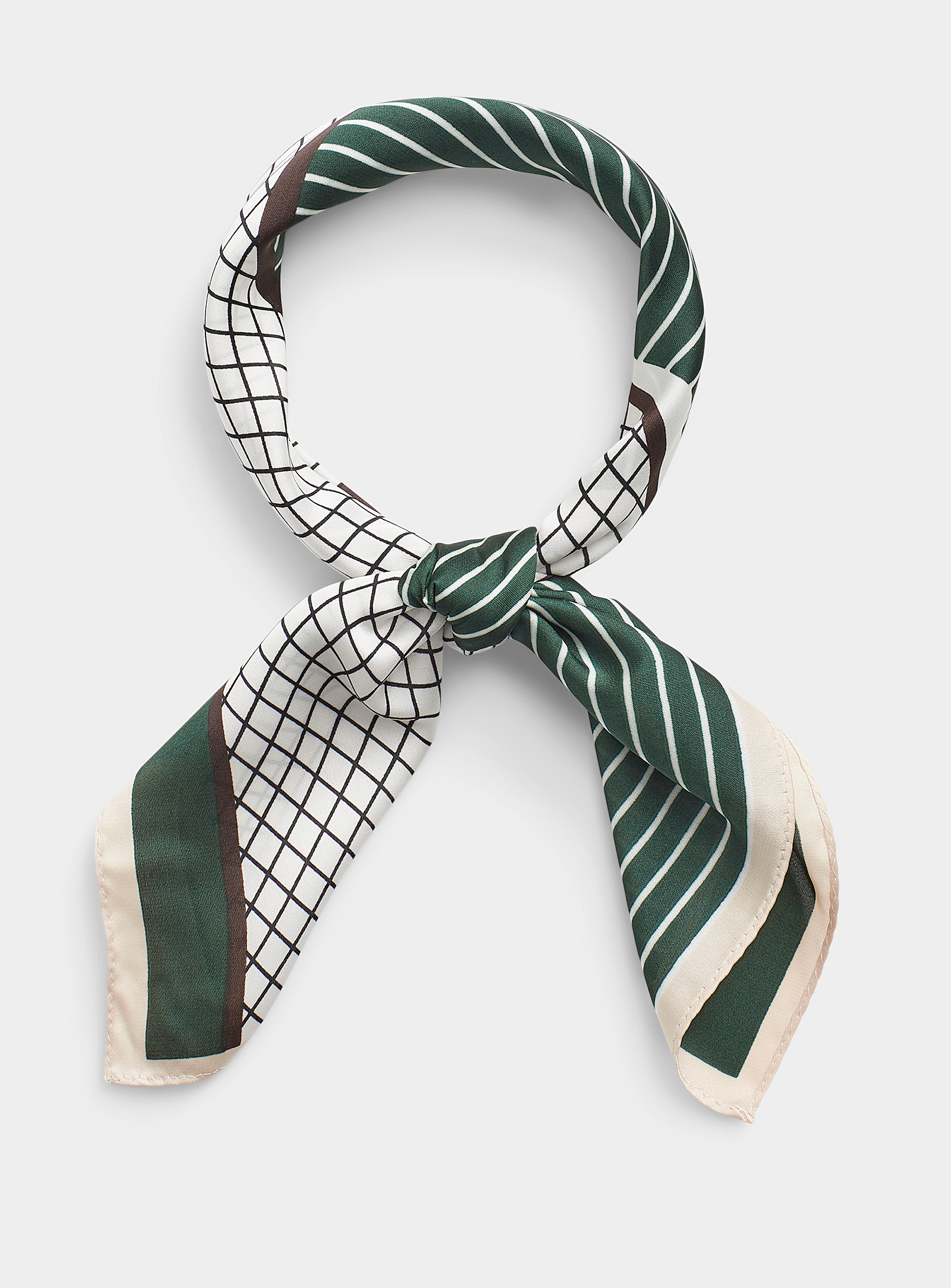 Simons - Women's Abstract graphic scarf