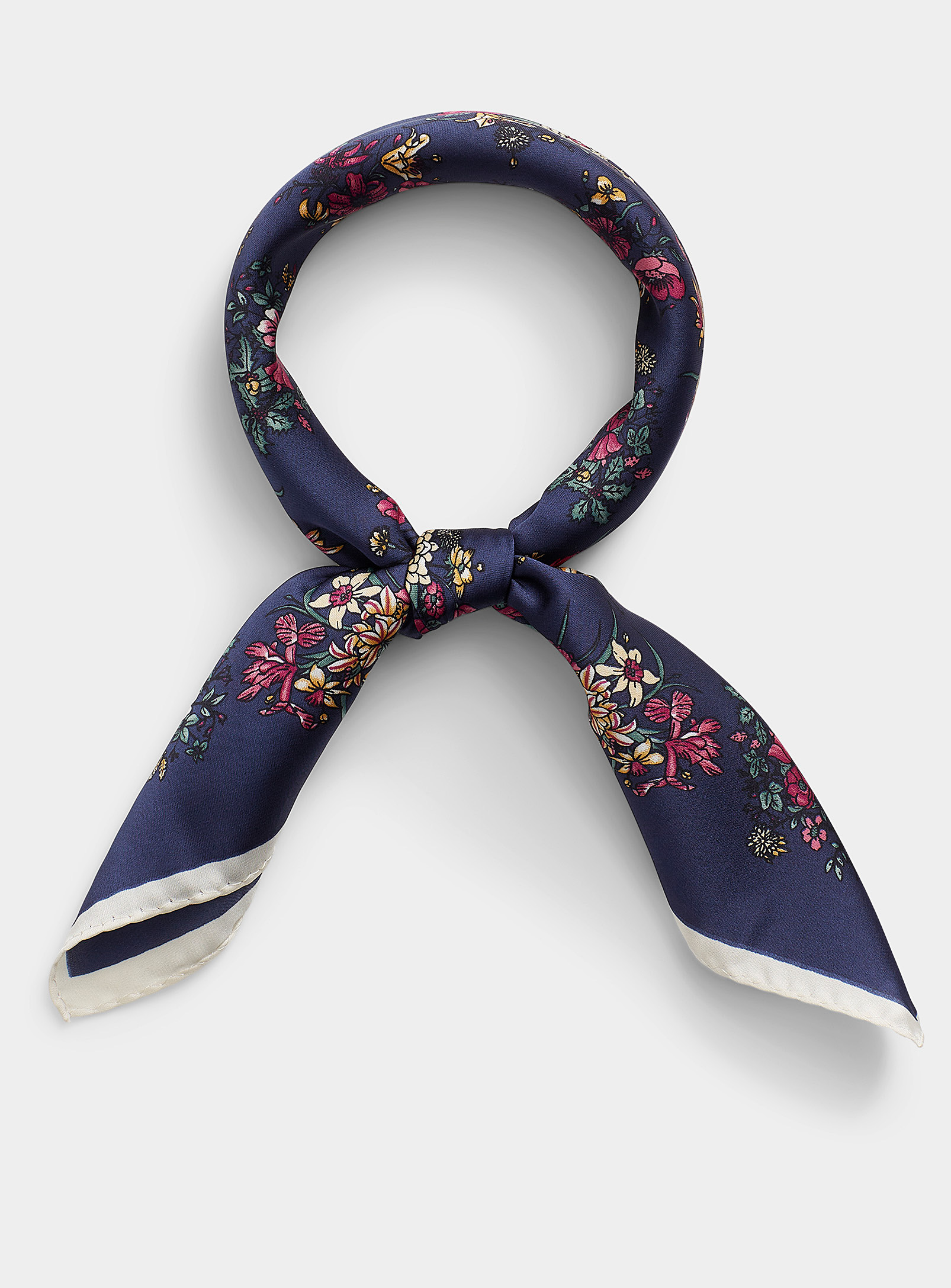 Simons - Le foulard bouquets romantiques