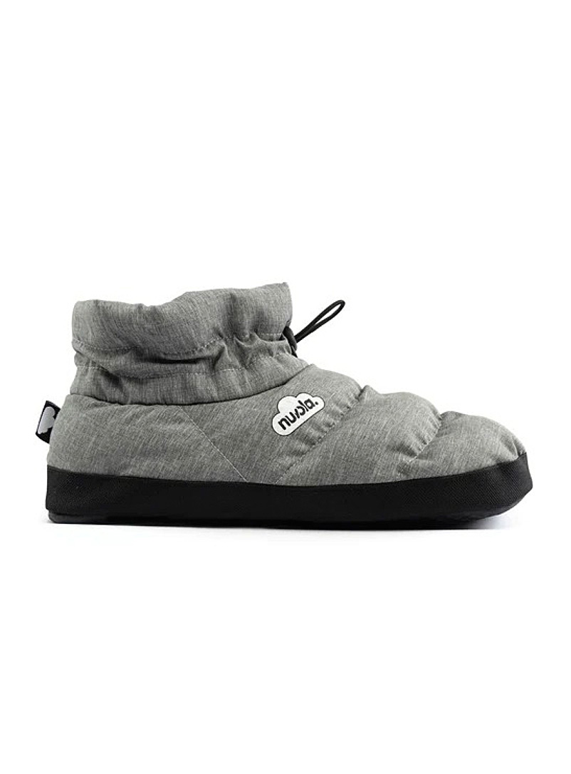 Nuvola Grey Clasica quilted bootie slippers Unisex for error