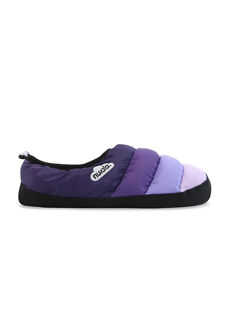 Nuvola Purple Gradient Clasica quilted slippers Unisex for error