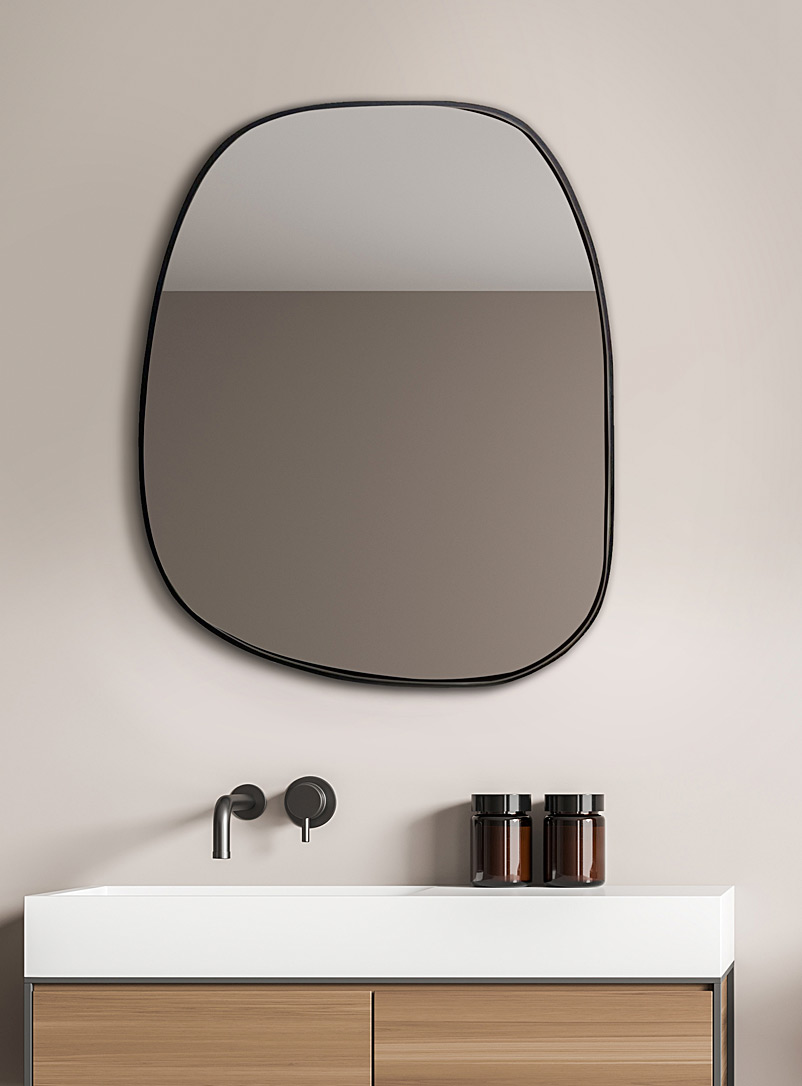 M-401-CLEAR BB Simon Modern Rhinestone Mirror – B.B. Simon®