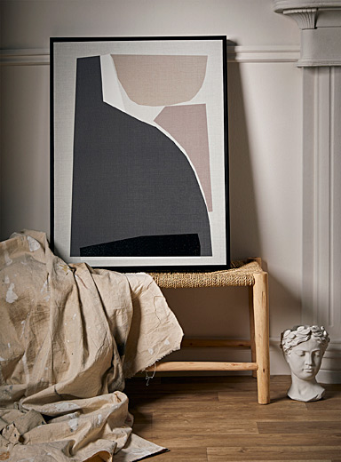 La toile &eacute;nigme abstraite Voir nos formats offerts