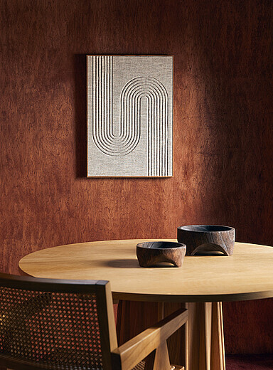 Arch textured fabric wall art 20 x 28 in | Simons Maison | Online-Only ... - Textured Wall Art Fabric