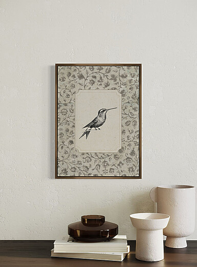 Hummingbird portrait art print See available sizes