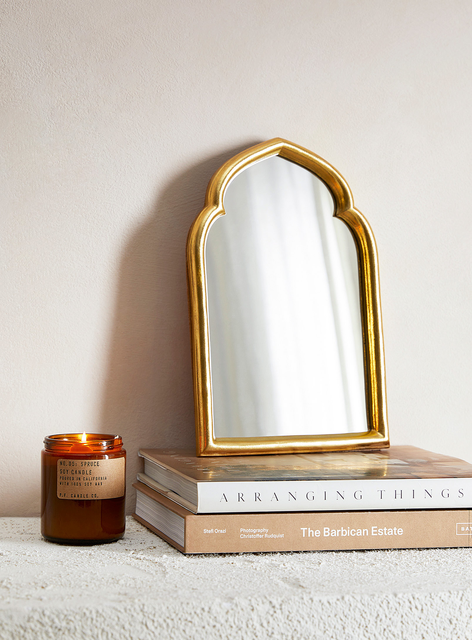Simons Maison - Golden imperial mirror