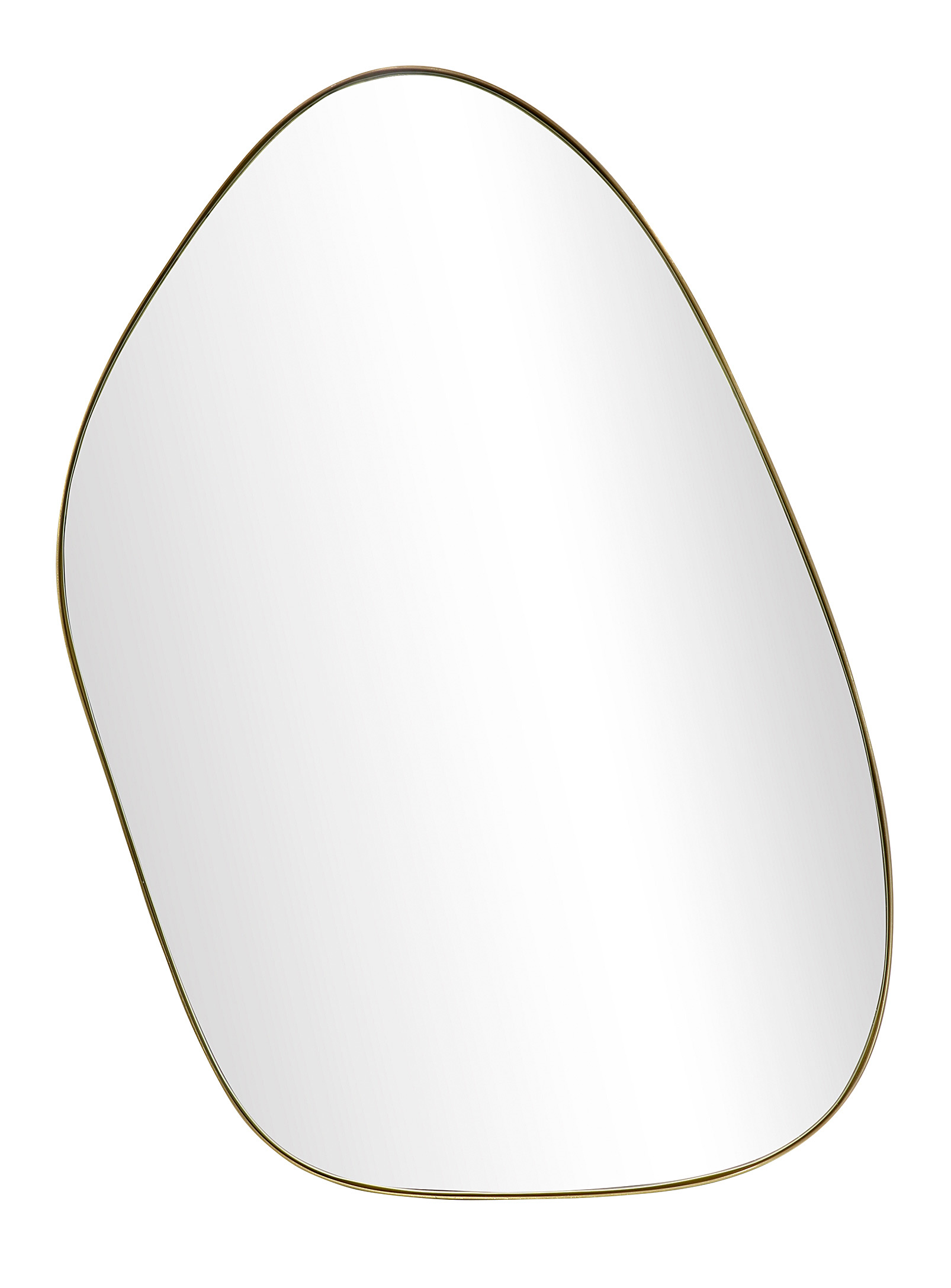 Simons Maison - Golden asymmetrical mirror
