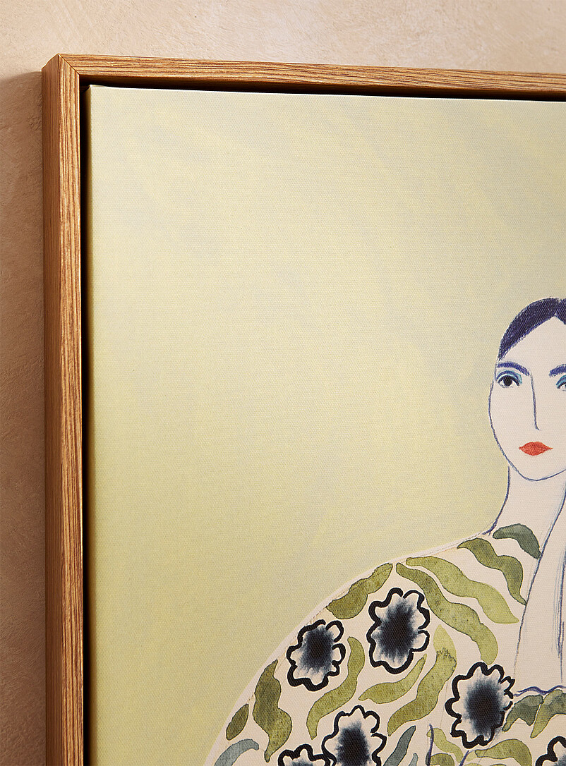 Flowering dress canvas See available sizes product image 2