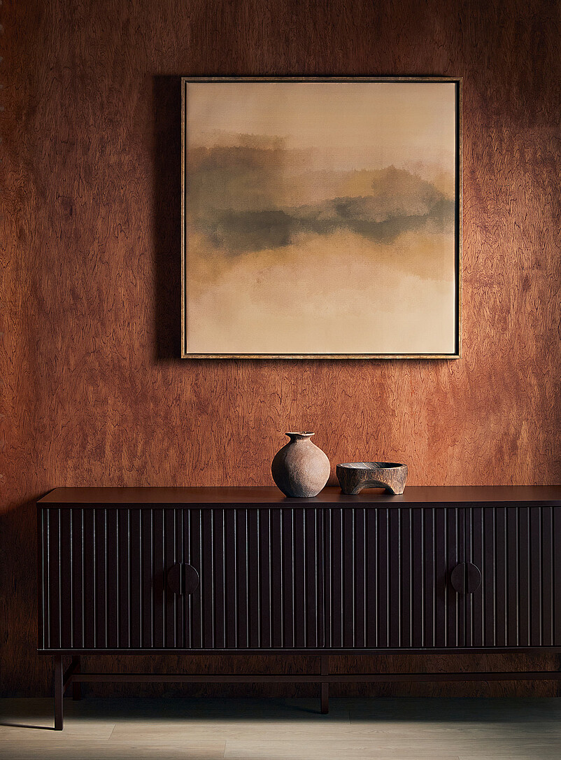 Abstract horizon canvas 30 x 30 in product image (primary)