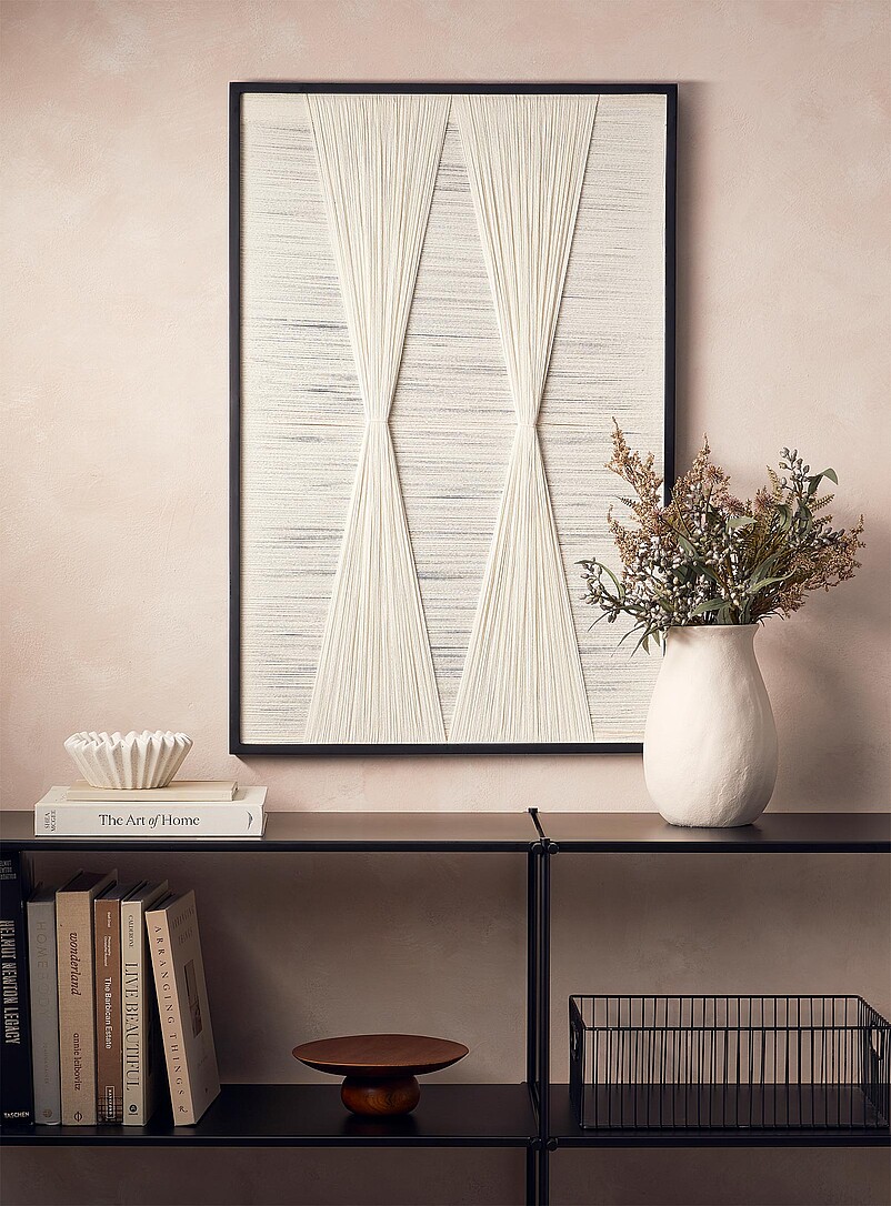 Double prism thread wall art 24 x 35.5 in product image (primary)
