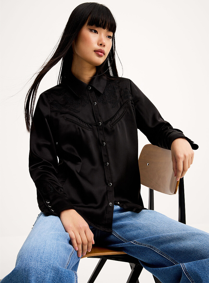 Satiny Cowboy Shirt