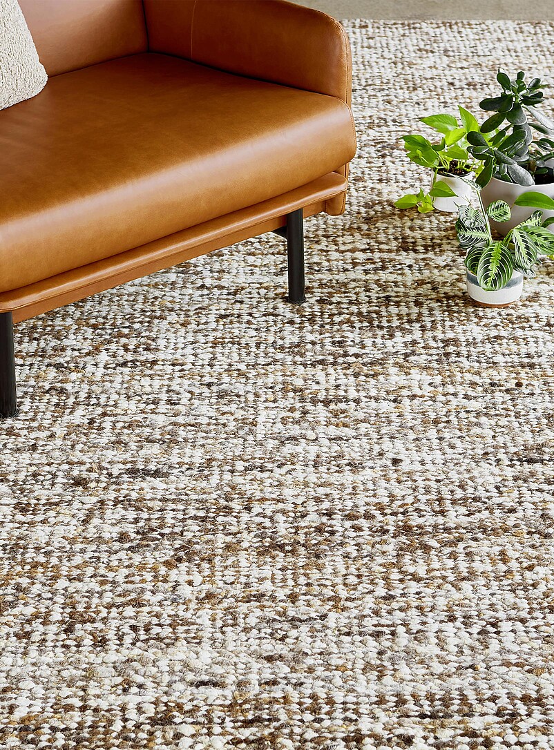 Heathered-look pure wool Dorset rug 152 x 245 cm product image 2